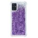 Силіконовий (TPU) чохол Deexe Liquid Glitter для Samsung Galaxy A71 (A715) - Violet