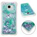 Силіконовий (TPU) чохол Deexe Liquid Glitter для Samsung Galaxy J4+ (J415), Green