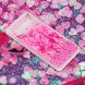 Силіконовий (TPU) чохол Deexe Liquid Glitter для Samsung Galaxy S10 - Flamingos