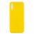 Силиконовый (TPU) чехол Deexe Matte Case для Samsung Galaxy A70 (A705) - Yellow