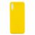 Силіконовий (TPU) чохол Deexe Matte Case для Samsung Galaxy A70 (A705) - Yellow