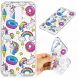 Силиконовый (TPU) чехол Deexe Pretty Glossy для Samsung Galaxy A6+ 2018 (A605) - Doughnuts and Unicorns. Фото 1 из 5