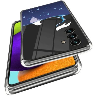 Силіконовий (TPU) чохол Deexe Pretty Glossy для Samsung Galaxy M14 (M146) - Polar Bear