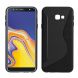 Силіконовий (TPU) чохол Deexe S Line для Samsung Galaxy J4+ (J415) - Black