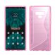 Силиконовый (TPU) чехол Deexe S Line для Samsung Galaxy Note 9 (N960) - Pink. Фото 1 из 2