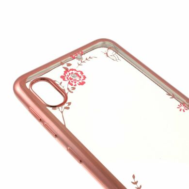 Силіконовий (TPU) чохол Deexe Shiny Cover для Samsung Galaxy A10 (A105) - Rose Gold