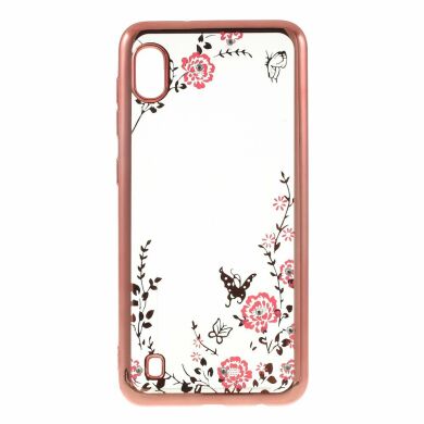 Силіконовий (TPU) чохол Deexe Shiny Cover для Samsung Galaxy A10 (A105) - Rose Gold