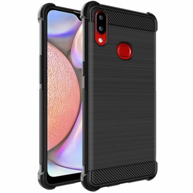 Силиконовый (TPU) чехол IMAK Vega для Samsung Galaxy A20s (A207) - Black