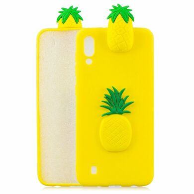 Силиконовый (TPU) чехол UniCase 3D Cartoon Pattern для Samsung Galaxy M10 (M105) - Pineapple