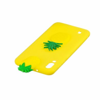 Силиконовый (TPU) чехол UniCase 3D Cartoon Pattern для Samsung Galaxy M10 (M105) - Pineapple