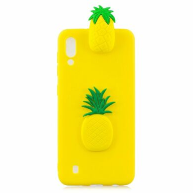 Силиконовый (TPU) чехол UniCase 3D Cartoon Pattern для Samsung Galaxy M10 (M105) - Pineapple