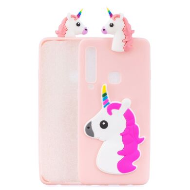 Силиконовый (TPU) чехол UniCase 3D Pattern для Samsung Galaxy A9 2018 (A920) - Unicorn