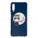 Силиконовый (TPU) чехол UniCase Color Style для Samsung Galaxy A7 2018 (A750) - Owl on Branch. Фото 2 из 7