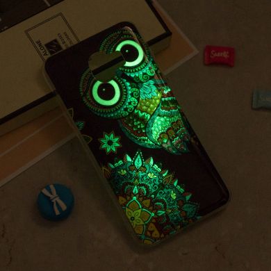 Силиконовый (TPU) Deexe LumiCase для Samsung Galaxy J4 2018 (J400) - Colorized Owl