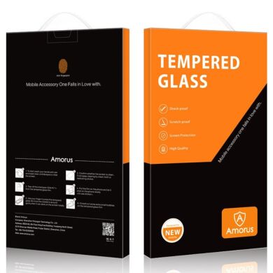 Защитное стекло AMORUS Full Glue Tempered Glass для Samsung Galaxy Fold 6 - Black