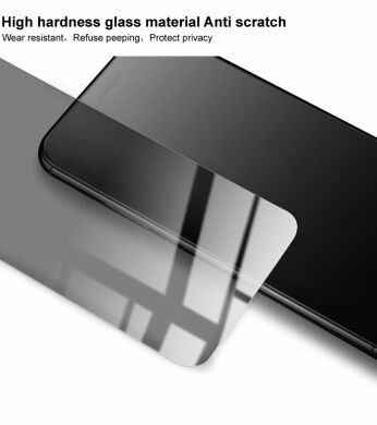 Защитное стекло IMAK Privacy 9H Protect для Samsung Galaxy A41 (A415) + Гель