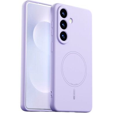Защитный чехол ABEEL Liquid Silicone Magnetic для Samsung Galaxy S26 (S942) - Purple
