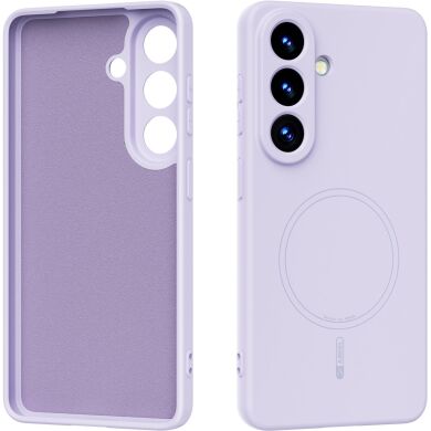 Защитный чехол ABEEL Liquid Silicone Magnetic для Samsung Galaxy S26 (S942) - Purple