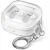 Захисний чохол AHASTYLE Crystal Split для Samsung Galaxy Buds 4 / Buds 4 Pro - Transparent Glitter