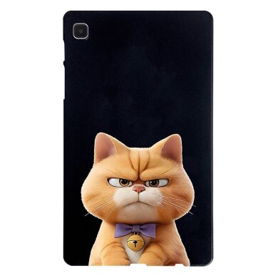 Защитный чехол Deexe Animal Series для Samsung Galaxy Tab A7 Lite (T220/T225) - Garfield Cat