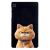 Защитный чехол Deexe Animal Series для Samsung Galaxy Tab A7 Lite (T220/T225) - Garfield Cat