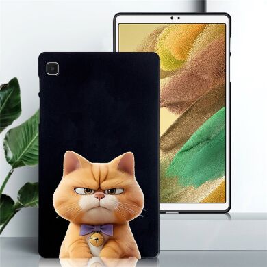 Защитный чехол Deexe Animal Series для Samsung Galaxy Tab A7 Lite (T220/T225) - Garfield Cat