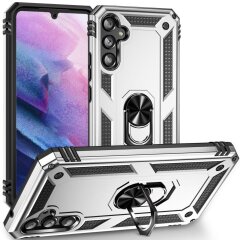 Защитный чехол Deexe Armor Case для Samsung Galaxy A34 (A346) - Silver
