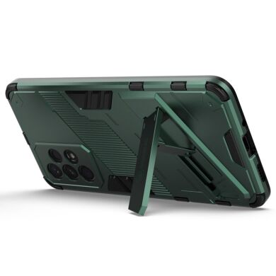 Захисний чохол Deexe Bibercas для Samsung Galaxy A33 (A336) - Green