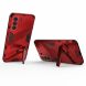 Защитный чехол Deexe Bibercas для Samsung Galaxy S21 FE (G990) - Red. Фото 3 из 9