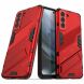 Защитный чехол Deexe Bibercas для Samsung Galaxy S21 FE (G990) - Red. Фото 2 из 9