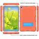 Защитный чехол Deexe Color Kickstand для Samsung Galaxy Tab A 10.1 (2019) - Black / Rose Red. Фото 3 из 5