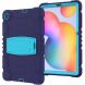 Защитный чехол Deexe Color Kickstand для Samsung Galaxy Tab S6 lite / S6 Lite (2022/2024) - Navy Blue / Blue. Фото 3 из 10