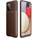 Защитный чехол Deexe Fusion для Samsung Galaxy A03s (A037) - Brown. Фото 1 из 5