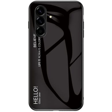 Захисний чохол Deexe Gradient Color для Samsung Galaxy A37 (A376) - Black