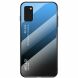 Защитный чехол Deexe Gradient Color для Samsung Galaxy A41 (A415) - Black / Blue. Фото 1 из 9