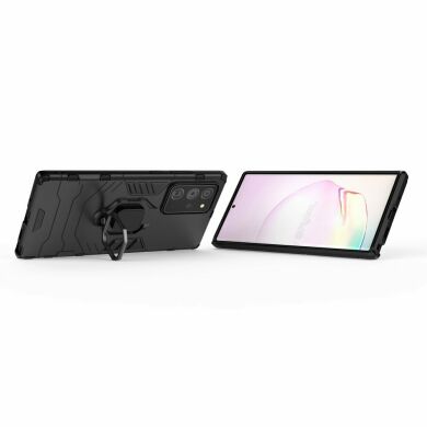 Захисний чохол Deexe Hybrid Case для Samsung Galaxy Note 20 Plus - Black