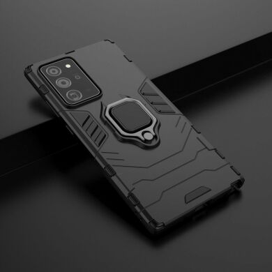 Захисний чохол Deexe Hybrid Case для Samsung Galaxy Note 20 Plus - Black