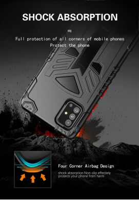 Защитный чехол Deexe King Kong Series для Samsung Galaxy A51 (А515) - Black