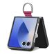 Защитный чехол Deexe Litchi Ring Case для Samsung Galaxy Flip 8 - Purple. Фото 5 из 11