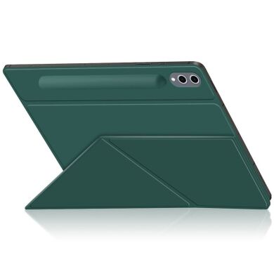 Защитный чехол Deexe Magnetic Case для Samsung Galaxy Tab S10 Plus - Green