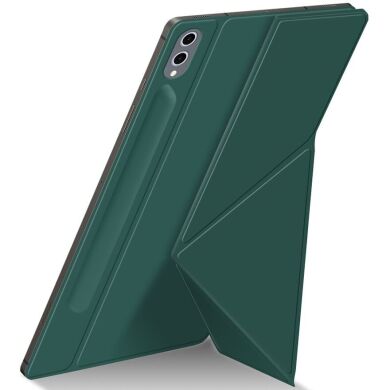 Защитный чехол Deexe Magnetic Case для Samsung Galaxy Tab S10 Plus - Green