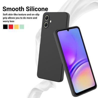 Защитный чехол Deexe Silicone Case для Samsung Galaxy A07 (A075) - Black