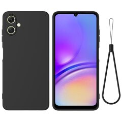 Защитный чехол Deexe Silicone Case для Samsung Galaxy A07 (A075) - Black