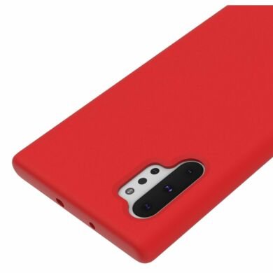 Захисний чохол Deexe Silicone Case для Samsung Galaxy Note 10+ (N975) - Red