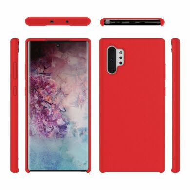 Захисний чохол Deexe Silicone Case для Samsung Galaxy Note 10+ (N975) - Red