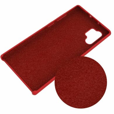 Захисний чохол Deexe Silicone Case для Samsung Galaxy Note 10+ (N975) - Red