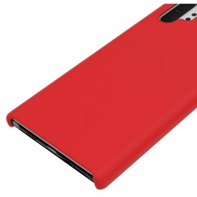 Защитный чехол Deexe Silicone Case для Samsung Galaxy Note 10+ (N975) - Red