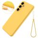 Защитный чехол Deexe Silicone Case для Samsung Galaxy S25 (S931) - Yellow. Фото 2 из 8