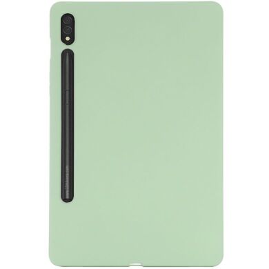 Захисний чохол Deexe Silicone Shell для Samsung Galaxy Tab S10 Ultra - Green