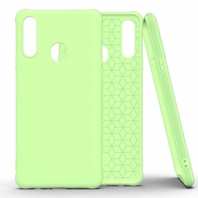 Захисний чохол Deexe Soft Cover для Samsung Galaxy A20s (A207) - Green